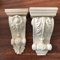 Decorative carved fireplace corbels floral roman corbel